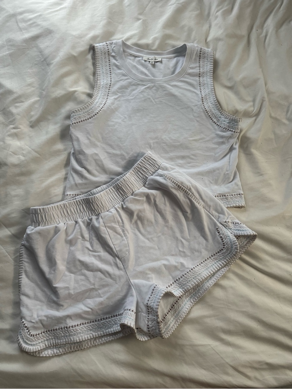 Another Love White Matching Set